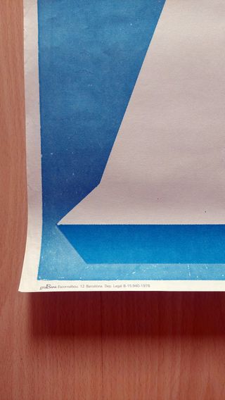 Cartel original Los siete magníficos (1960)