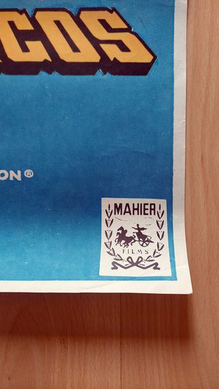 Cartel original Los siete magníficos (1960)