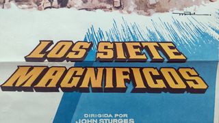 Cartel original Los siete magníficos (1960)