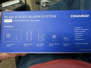 Alarma Chuango G5PLUS Sin cuotas ideal autocaravan