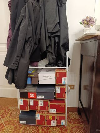 Appendiabiti stand scarpiera Appendino ganci nuova