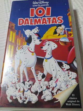 101 dálmatas VHS Disney