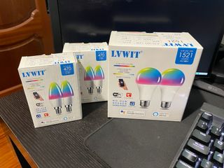 Bombillas RGB (6 uds)