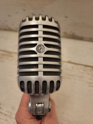 家具 SHURE 55SH Shure 55sh Series II icónico Unidyne Dynamic Micrófono Vocal
