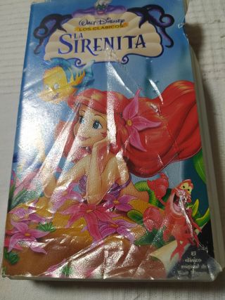 La sirenita VHS Disney