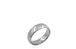 Anillo alianza de hombre de acero inoxidable