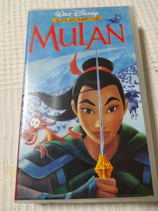 Mulan vhs Disney