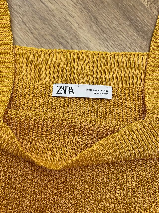 Camiseta tirantes Zara