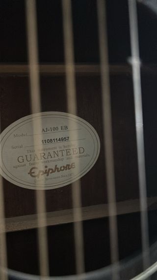 Guitarra Epiphone AJ-100 EB