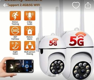 Camara seguridad wifi 360 grados