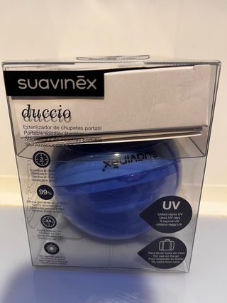 Esterilizador portatil de  chupetes suavinex