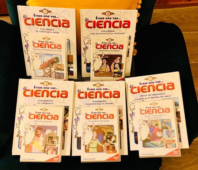 Enciclopedia Erase una vez la ciencia Libro y DVD