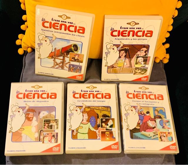 Enciclopedia Erase una vez la ciencia Libro y DVD
