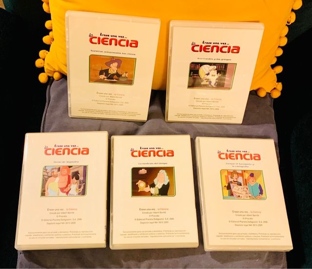 Enciclopedia Erase una vez la ciencia Libro y DVD
