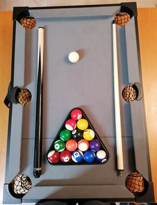 Mesa billar infantil de sobremesa