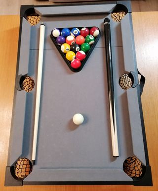 Mesa billar infantil de sobremesa