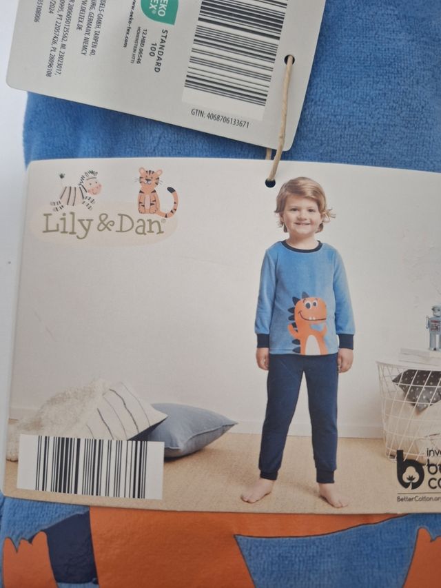 Pijama niño 2 años terciopelo nuevo 