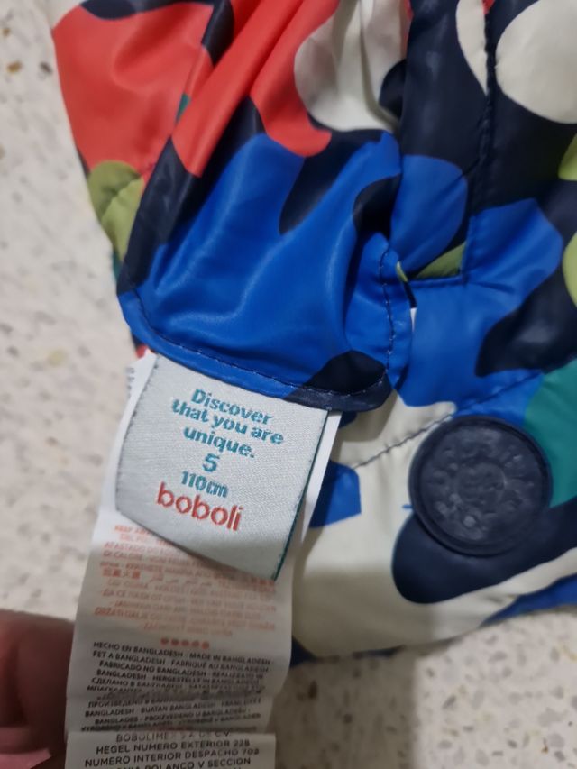 Chaqueta niño boboli