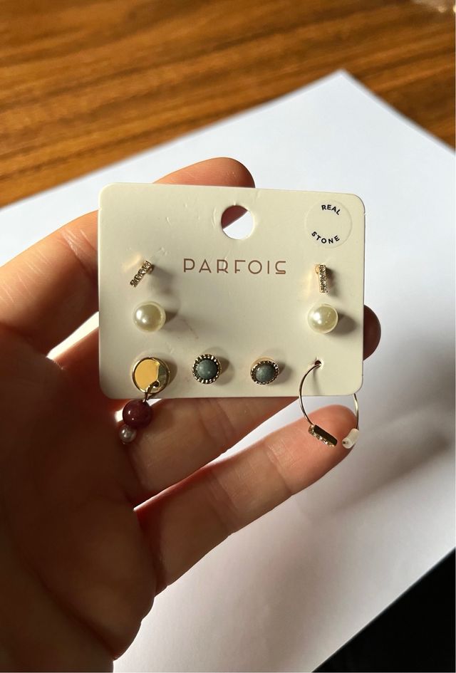 Lote pendientes Parfois Acero inoxidable. Parfois