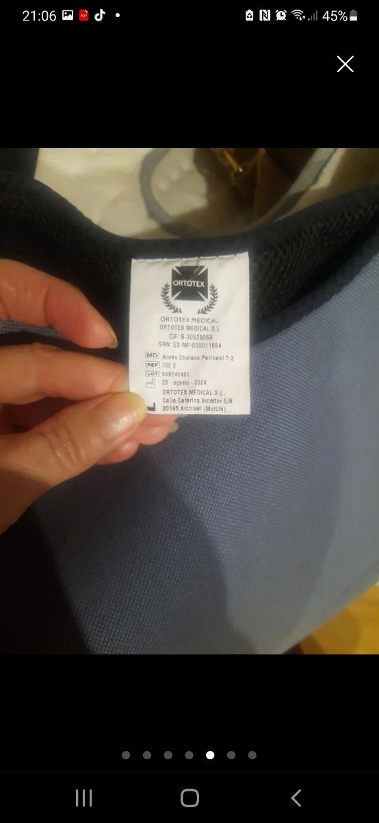 Arnes de sujeccion para silla o sillon