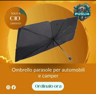 ombrello parasole auto