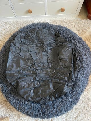 Cama donut relajante para mascotas