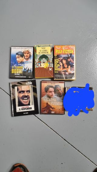 Películas en DVD y Vhs