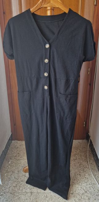Mono negro manga corta