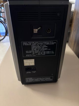 VINTAGE Radio TV Portatile CONIC