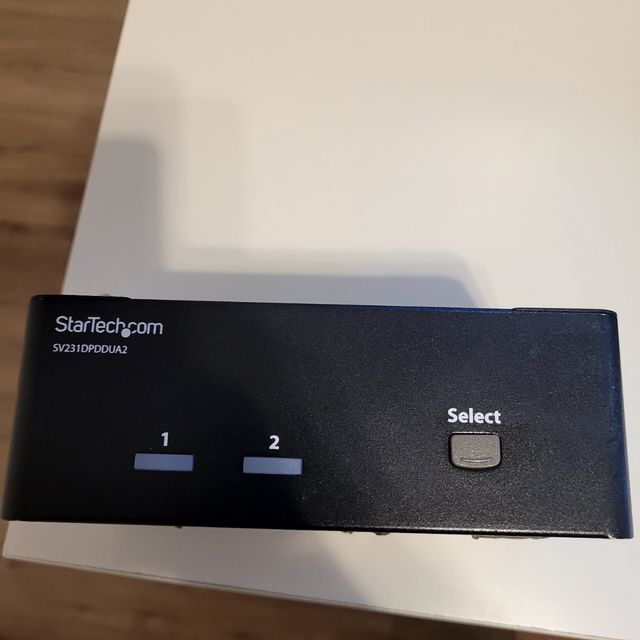 Startech KVM de 2 Ordenadores/Pantallas/Monitores