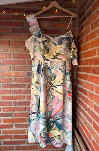  Vestido de fiesta tropical ASOS – Talla 46
