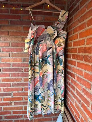  Vestido de fiesta tropical ASOS – Talla 46
