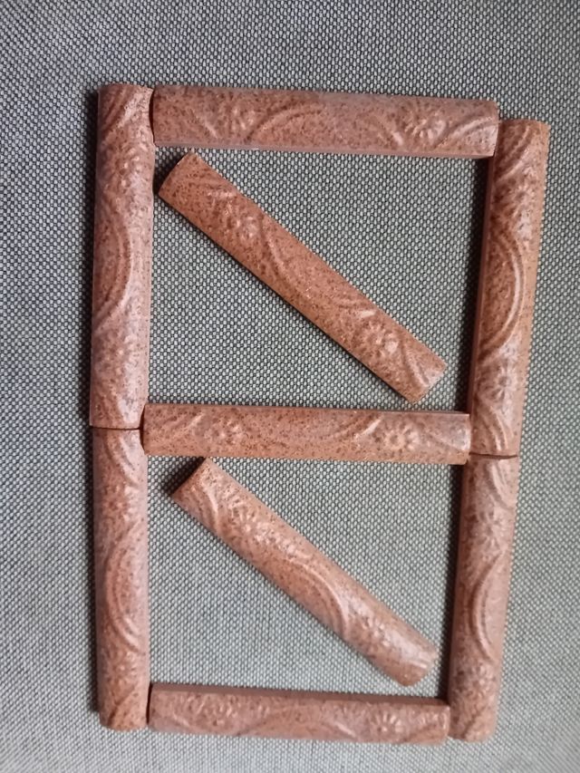 9 pezzi di bordo 14,8x2,5 cm