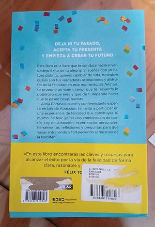 Libro sé feliz ya 