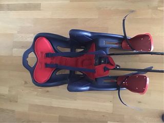 Silla bicicleta portabebes