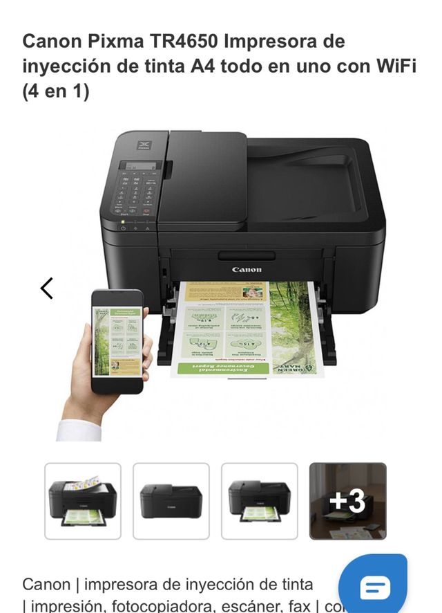 Impresora Canon TR4650