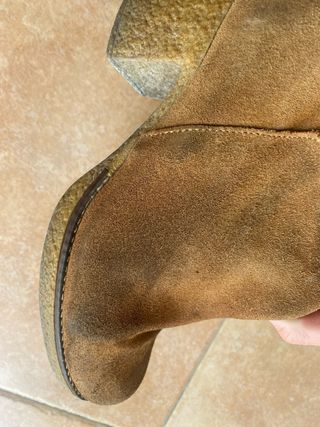 Botas camel de Cuplé