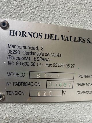 Horno Ceramica Alta Temperatura Trifasico Benjamin