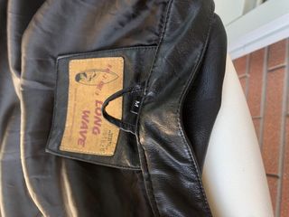 giubbotto pelle ecologica nera