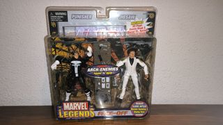 Figuras THE PUNISHER VS JIGSAW MARVEL LEGENDS