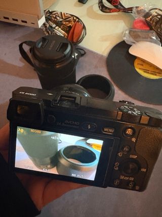 Camara de fotos nueva . Mas objetivos .