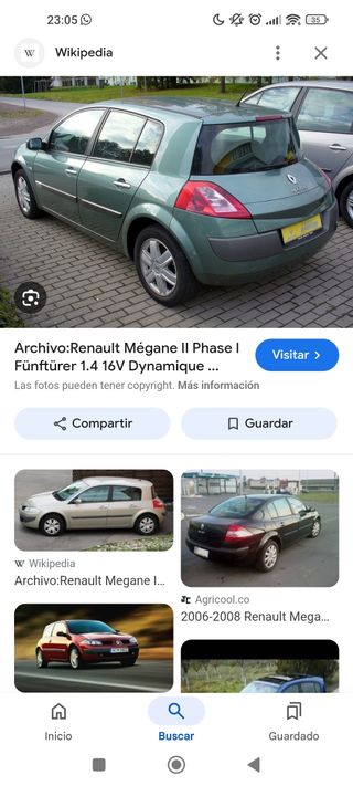 Piloto trasero Megane II