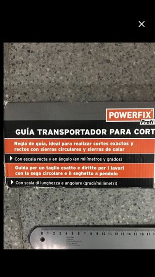 Guia Transportador para cortar