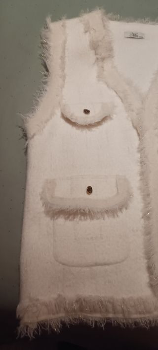 Chaqueta sin mangas mujer