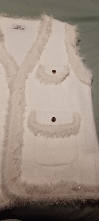 Chaqueta sin mangas mujer