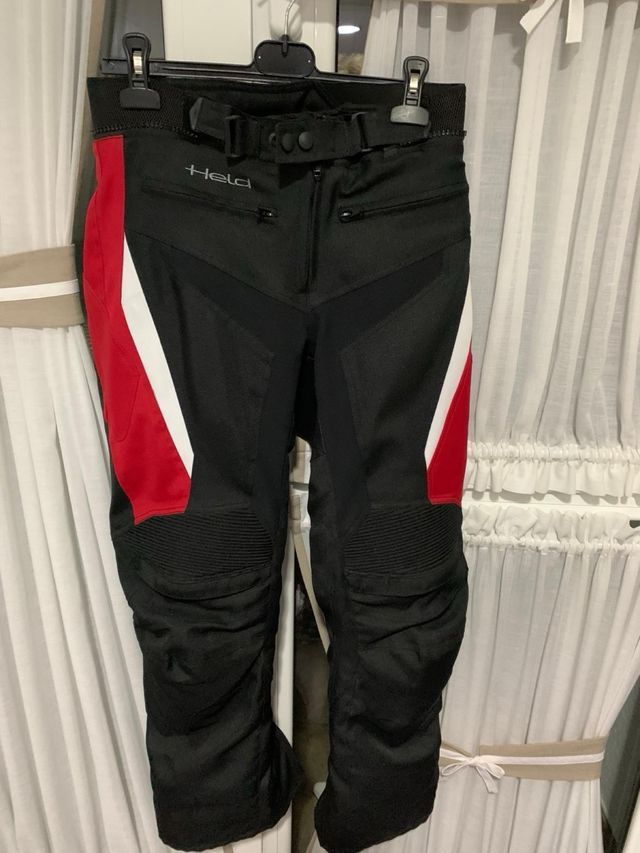 Chaqueta y pantalon de cordura moto mujer