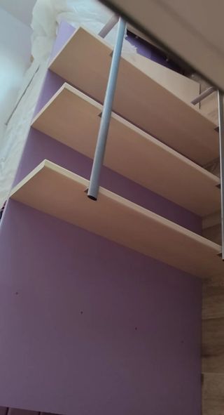 Armario y estantería juvenil