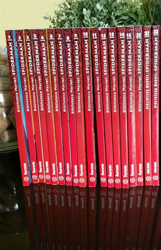 Spiderman biblioteca Marvel .18 comics