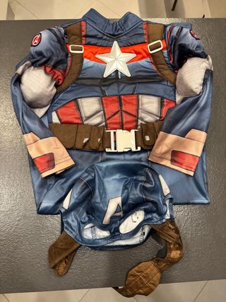 Vestito Carnevale capitan america