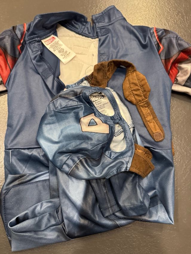 Vestito Carnevale capitan america